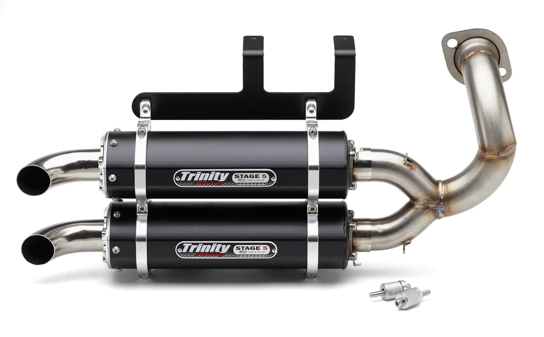 Trinity Racing Slip-On Exhaust for Polaris General XP1000