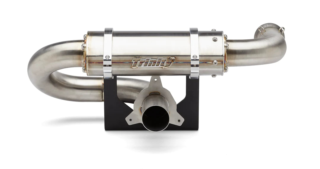 Trinity Racing Center Exit Slip-On Exhaust for Can-Am Maverick X3