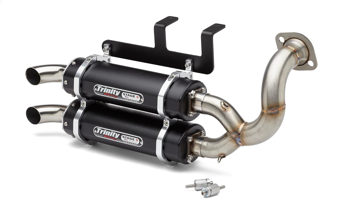 Trinity Racing Slip-On Exhaust for Polaris General XP1000