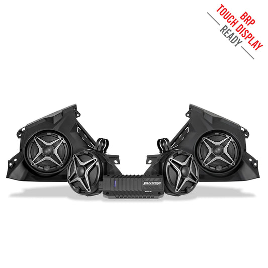 SSV Works Phase-2 A-Spec 800watt 4-Speaker System for Can-Am Maverick R