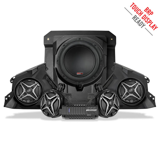 SSV Works Phase-4 A-Spec 800watt 5-Speaker System for Can-Am Maverick R