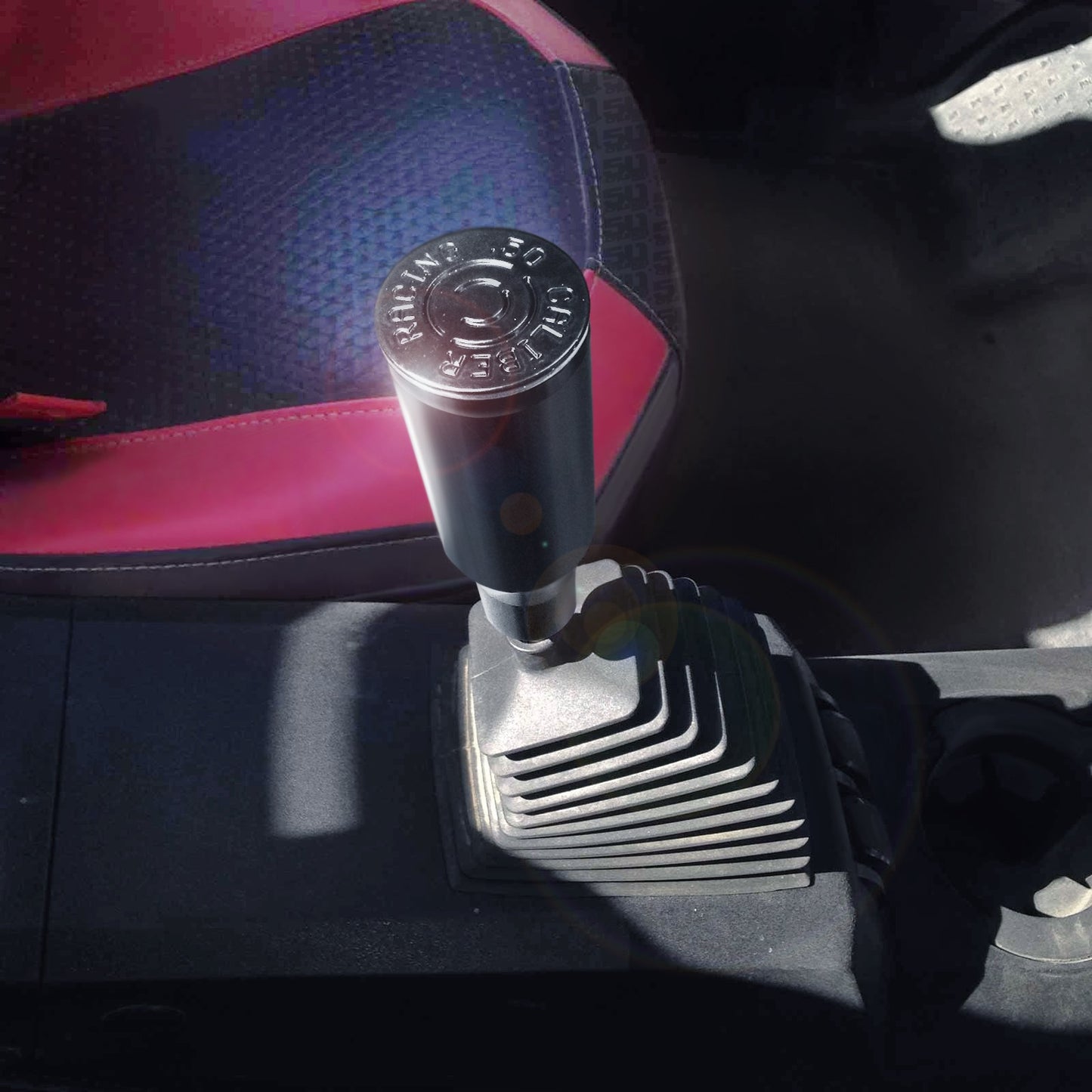 50 Caliber Racing Billet Bullet Shift Knob for Arctic Cat Wildcat