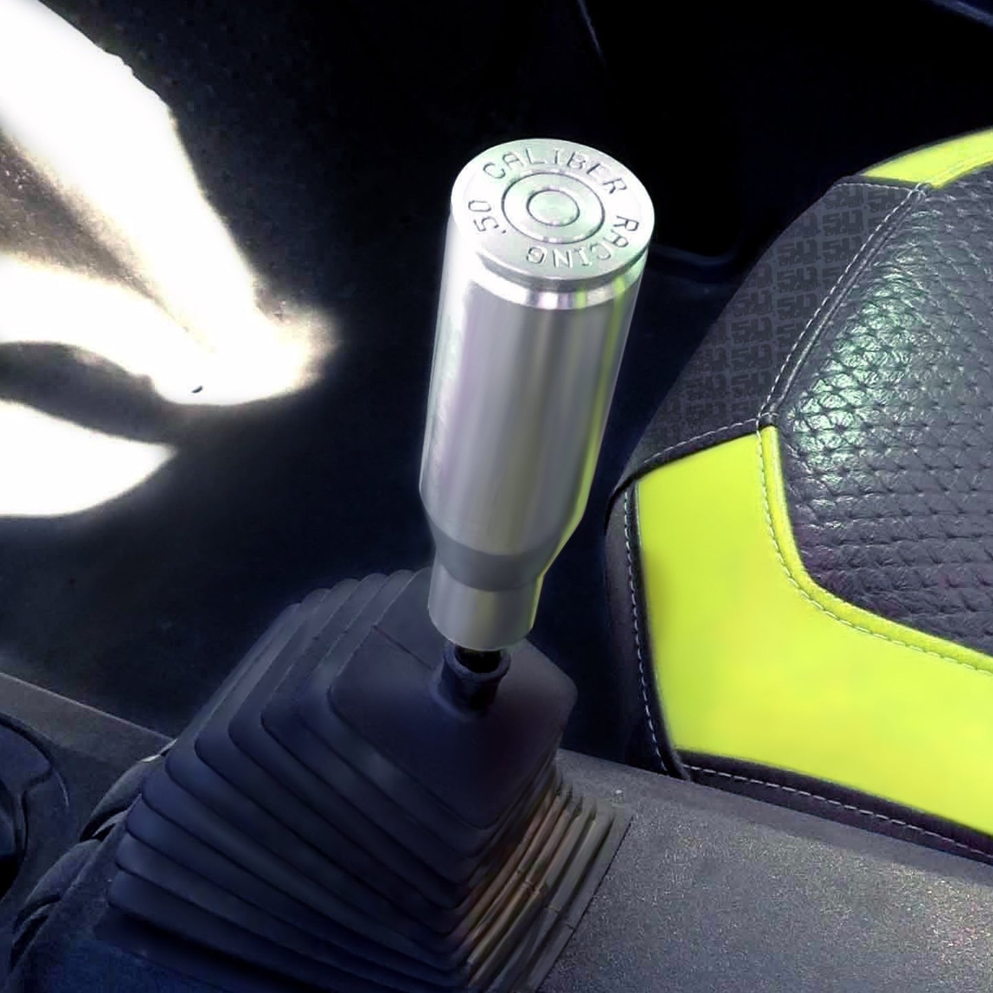 50 Caliber Racing Billet Bullet Shift Knob for Arctic Cat Wildcat