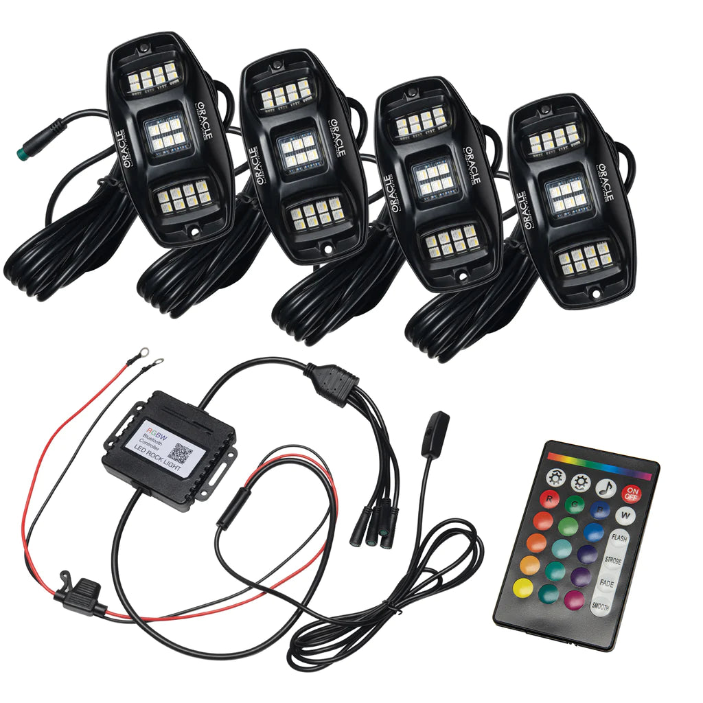 Oracle Lighting Colorshift RGB+W Rock Light Kit (4pcs) 5895-339