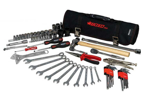 Boxo Tools 66-Piece UTV Tool Roll PA915C