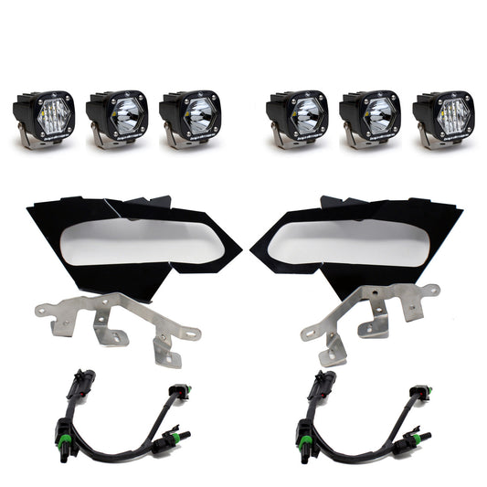 Baja Designs Can-Am X3 Headlight Kit S1 Spot W/C 447074