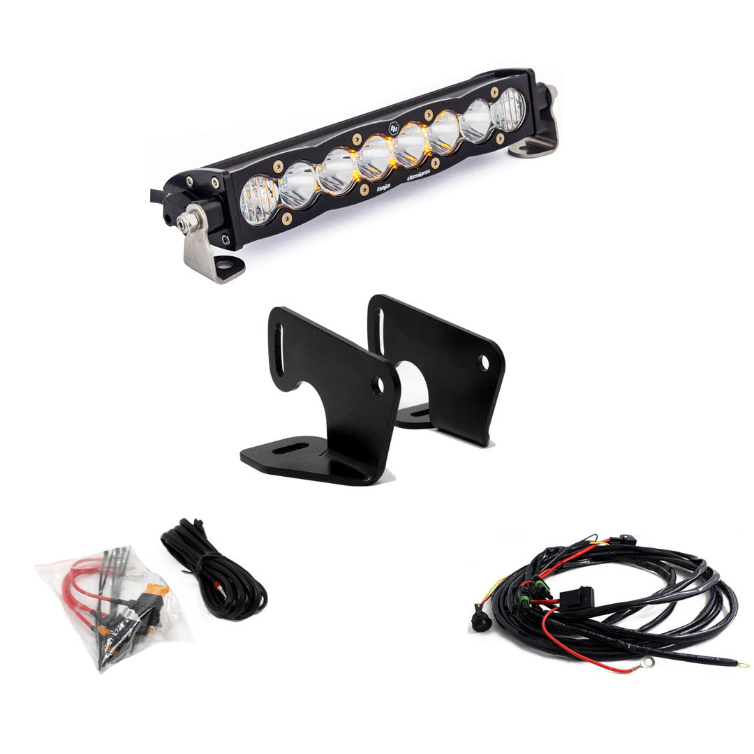 Baja Designs Polaris RZR Pro XP Hood Mount Light Kit 10" S8 447166