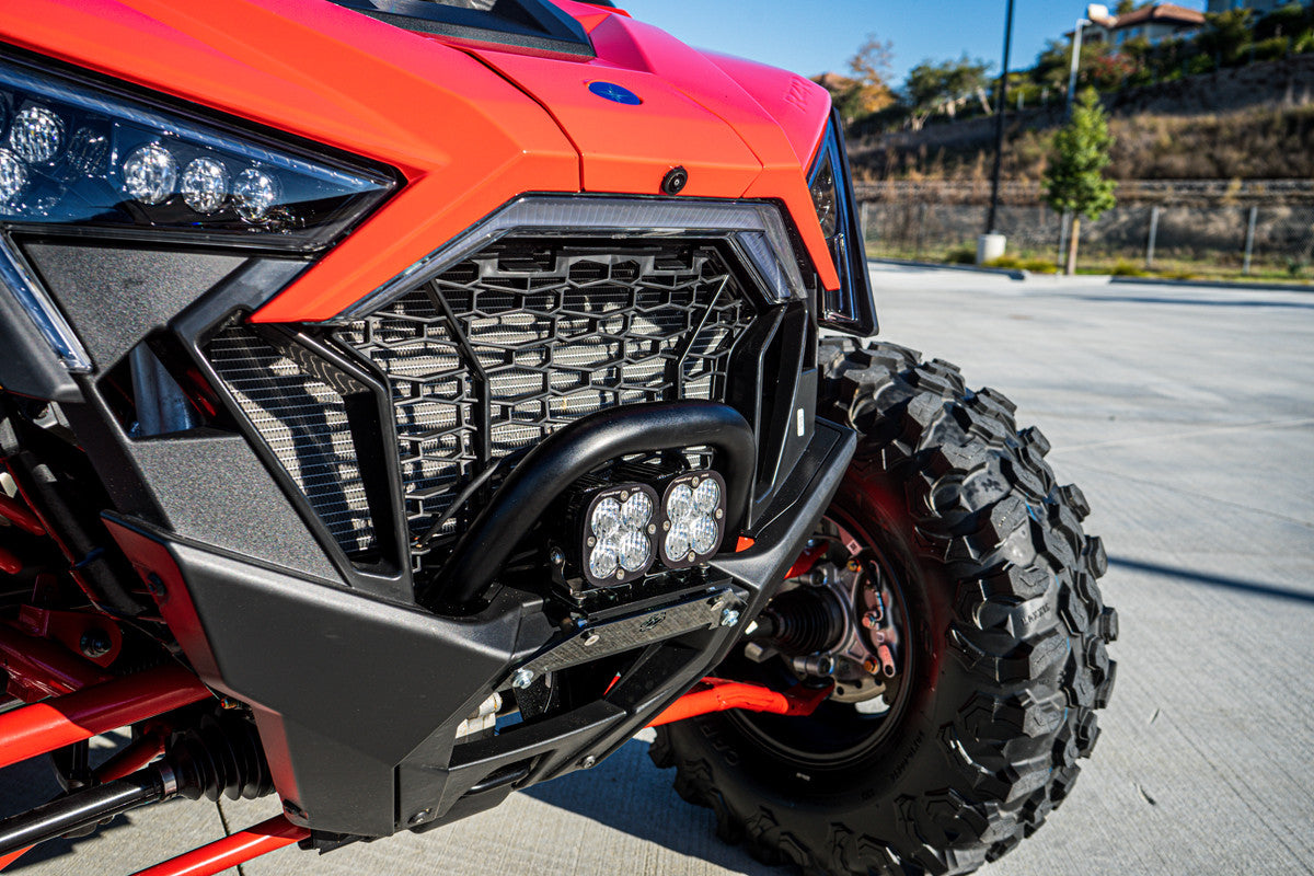 Baja Designs Amber Squadron Sport Bumper Lower Mount Light Kit - Polaris 2020-24 RZR Pro XP 447170