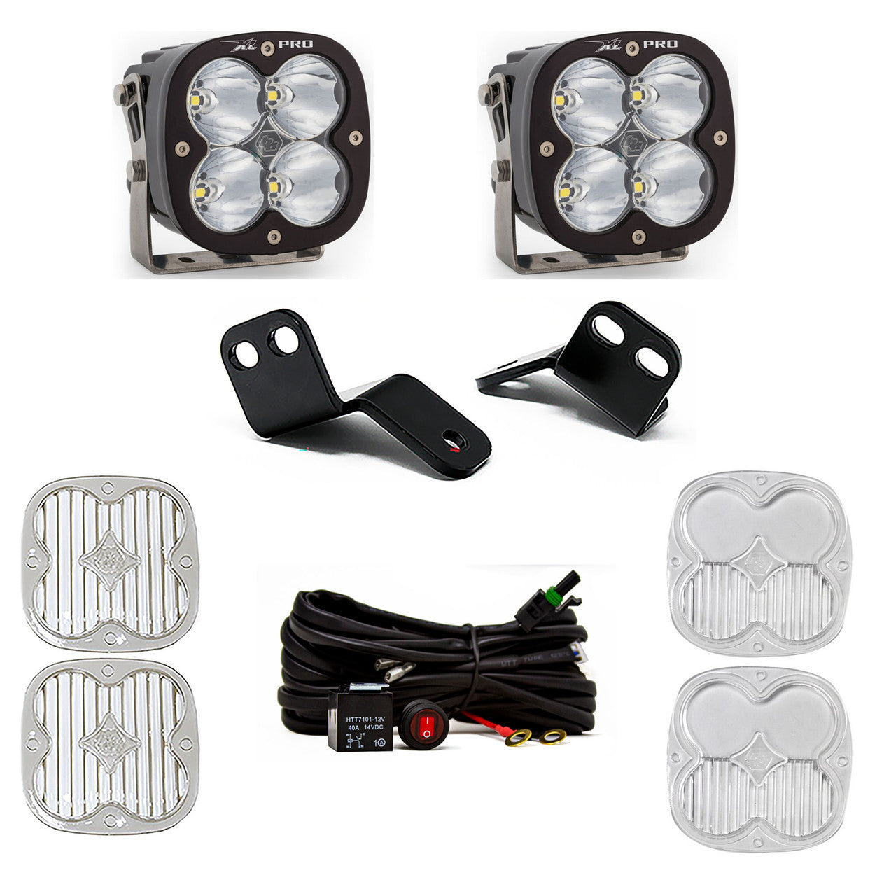 Baja Designs XL Pro A-Pillar Kit 18-22 Wildcat XX Driving/Combo Clear 447830
