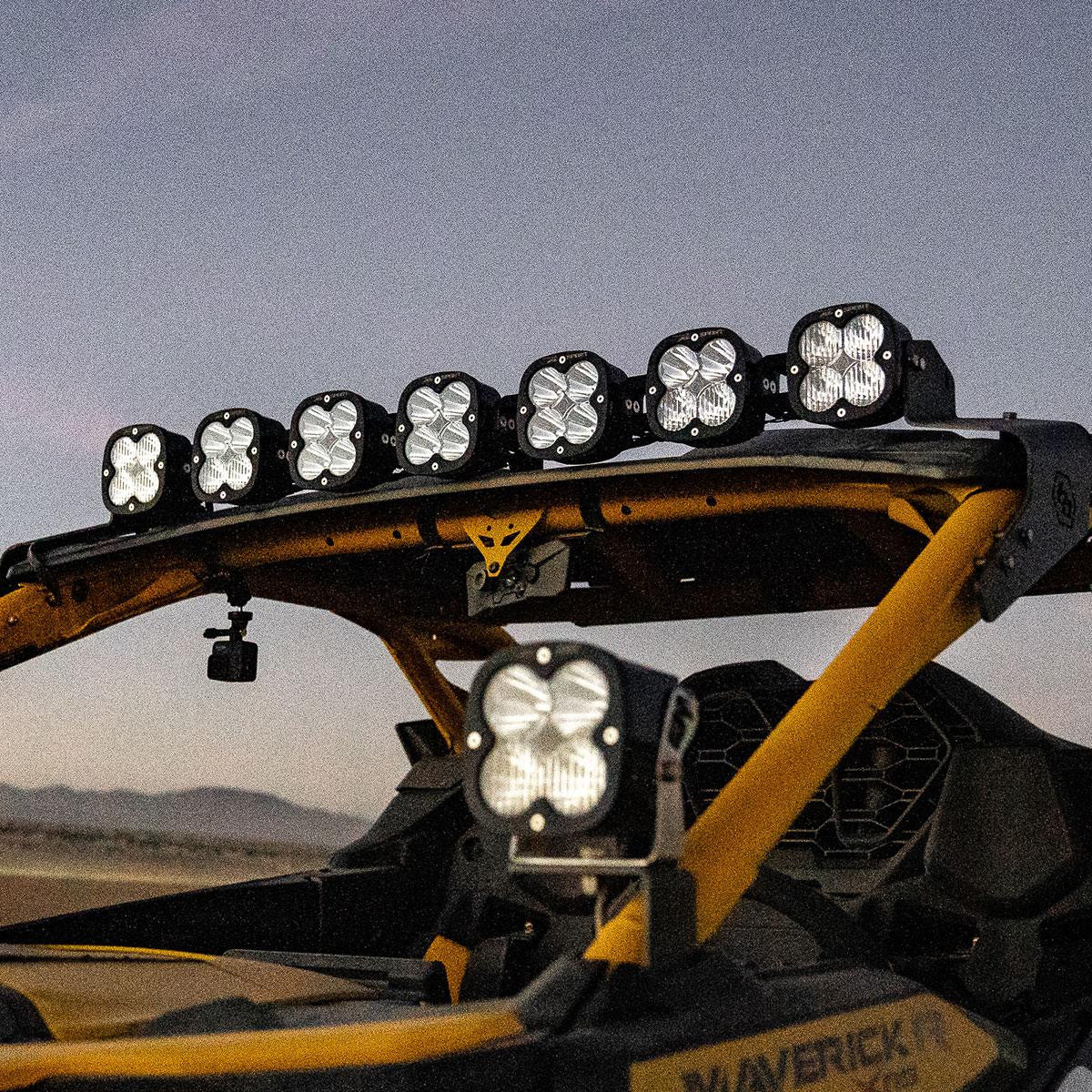 Baja Designs 7XL Linkable Roof Mount Kit - Can-Am Maverick R 448200