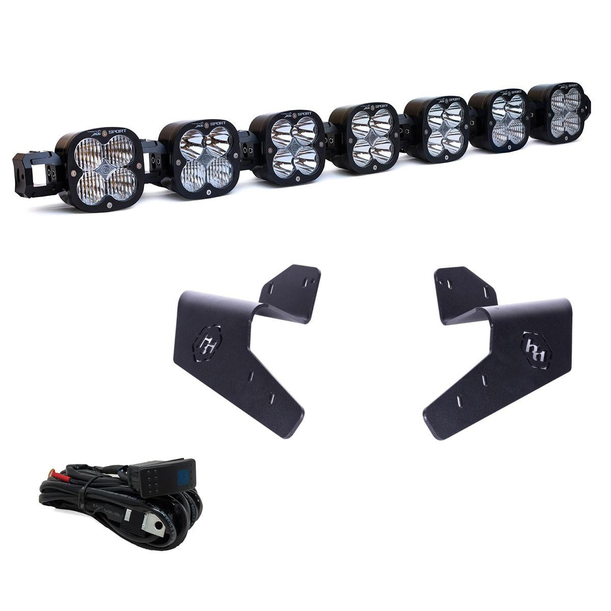 Baja Designs 7XL Linkable Roof Mount Kit - Can-Am Maverick R 448200