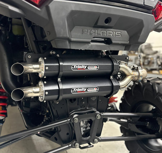 Trinity Racing Slip-On Exhaust for 2024+ Polaris RZR XP1000