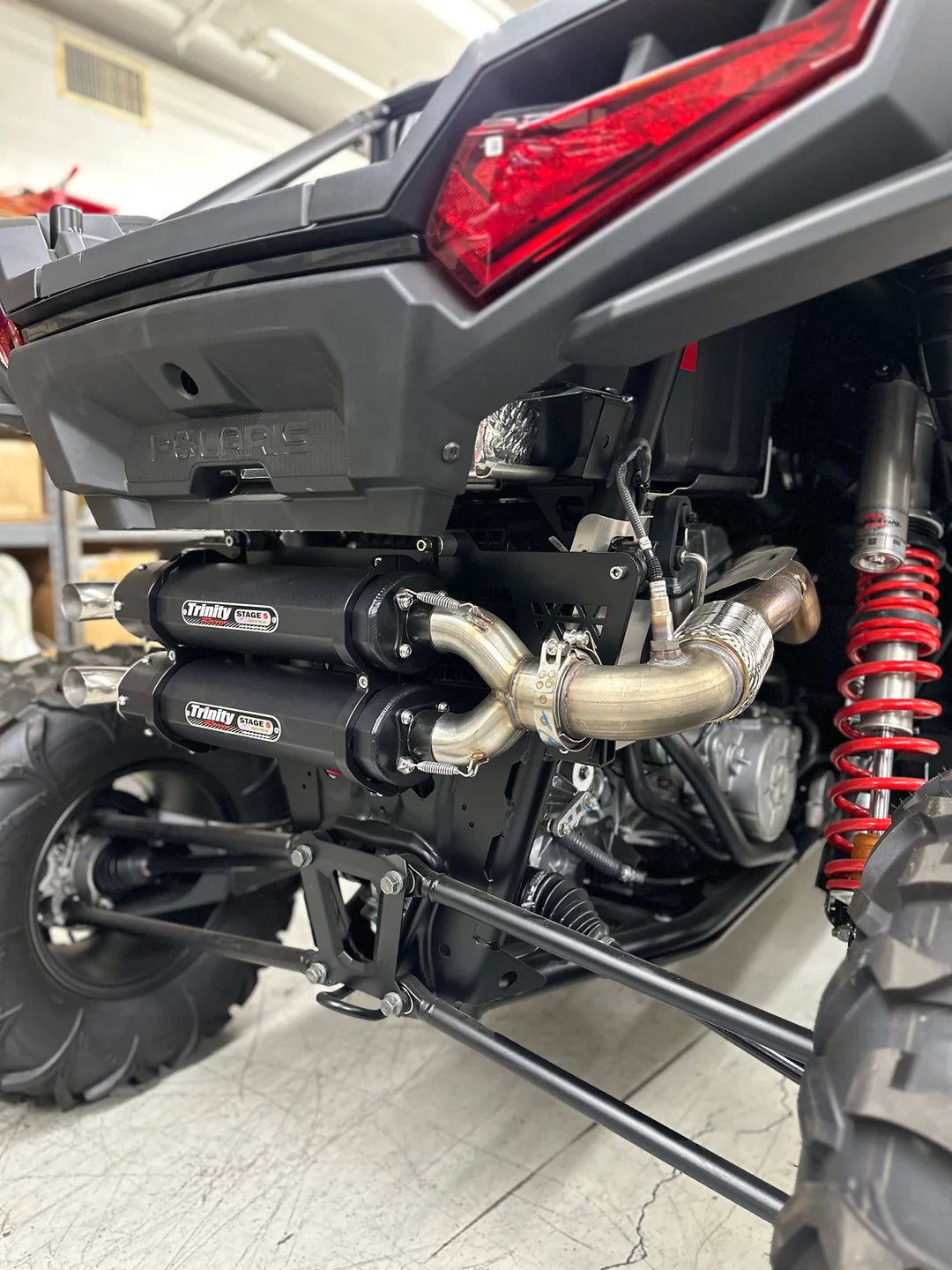 Trinity Racing Slip-On Exhaust for 2024+ Polaris RZR XP1000