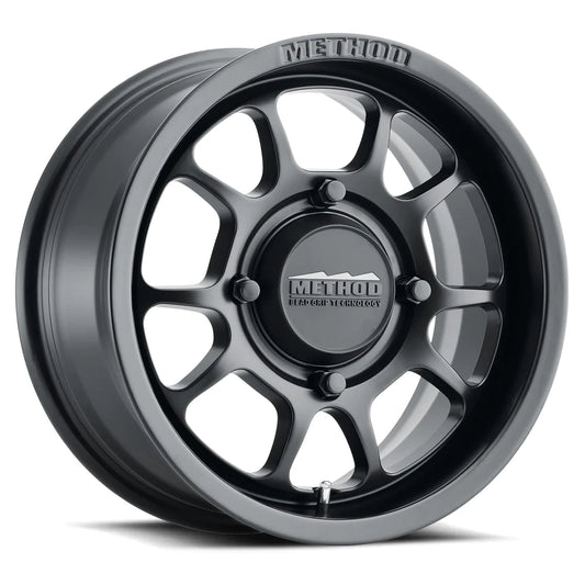 Method Race Wheels 15x7 MR409 UTV Bead Grip 6x5.5 Offset +38 Matte Black