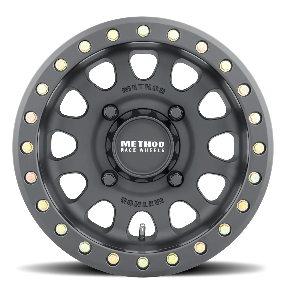 Method Race Wheels 15x10 MR401 Beadlock UTV 6x5.5 Offset +25 Matte Black