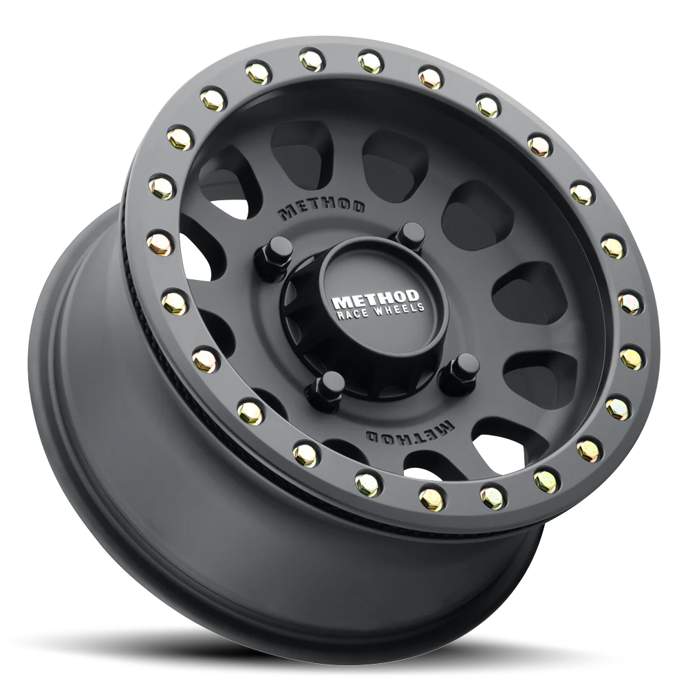 Method Race Wheels 15x10 MR401 Beadlock UTV 6x5.5 Offset +25 Matte Black