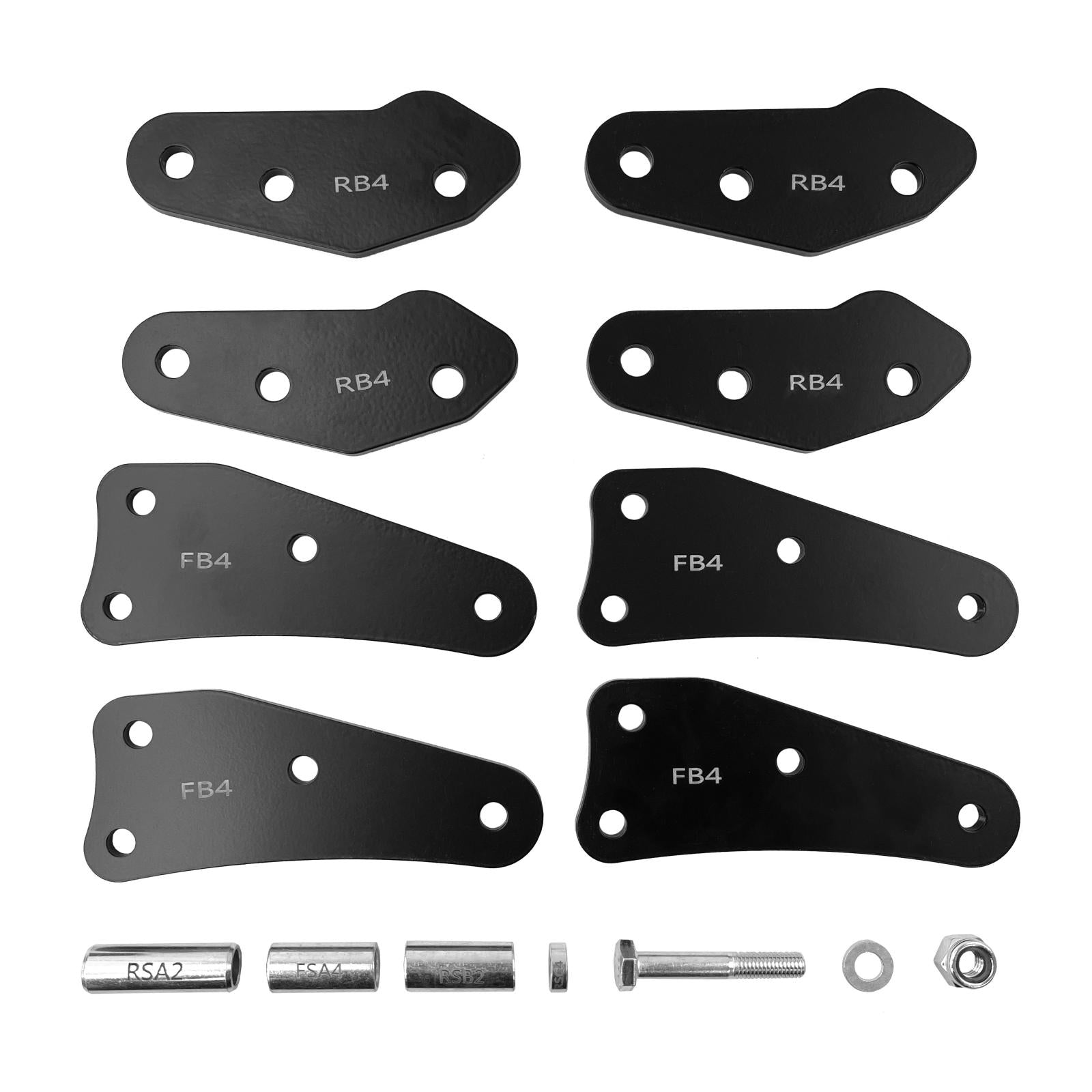 ZBROZ 2 Inch Bracket Lift Kit Can-Am Defender HD10 & Defender HD10 MAX