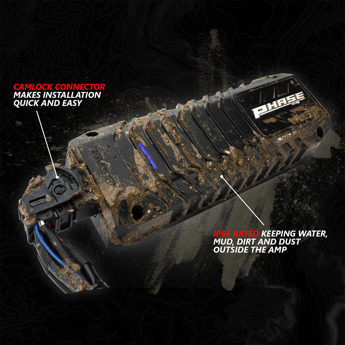 SSV Works Phase-2 A-Spec 800watt 4-Speaker System for Can-Am Maverick R