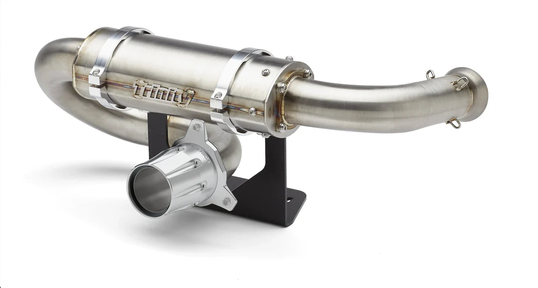 Trinity Racing Center Exit Slip-On Exhaust for Can-Am Maverick X3