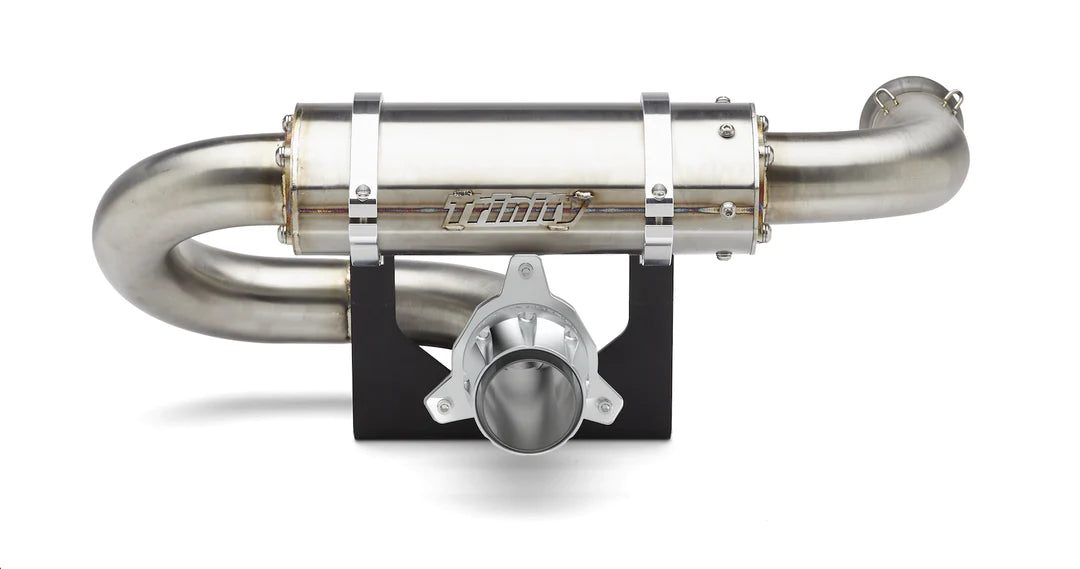Trinity Racing Center Exit Slip-On Exhaust for Can-Am Maverick X3