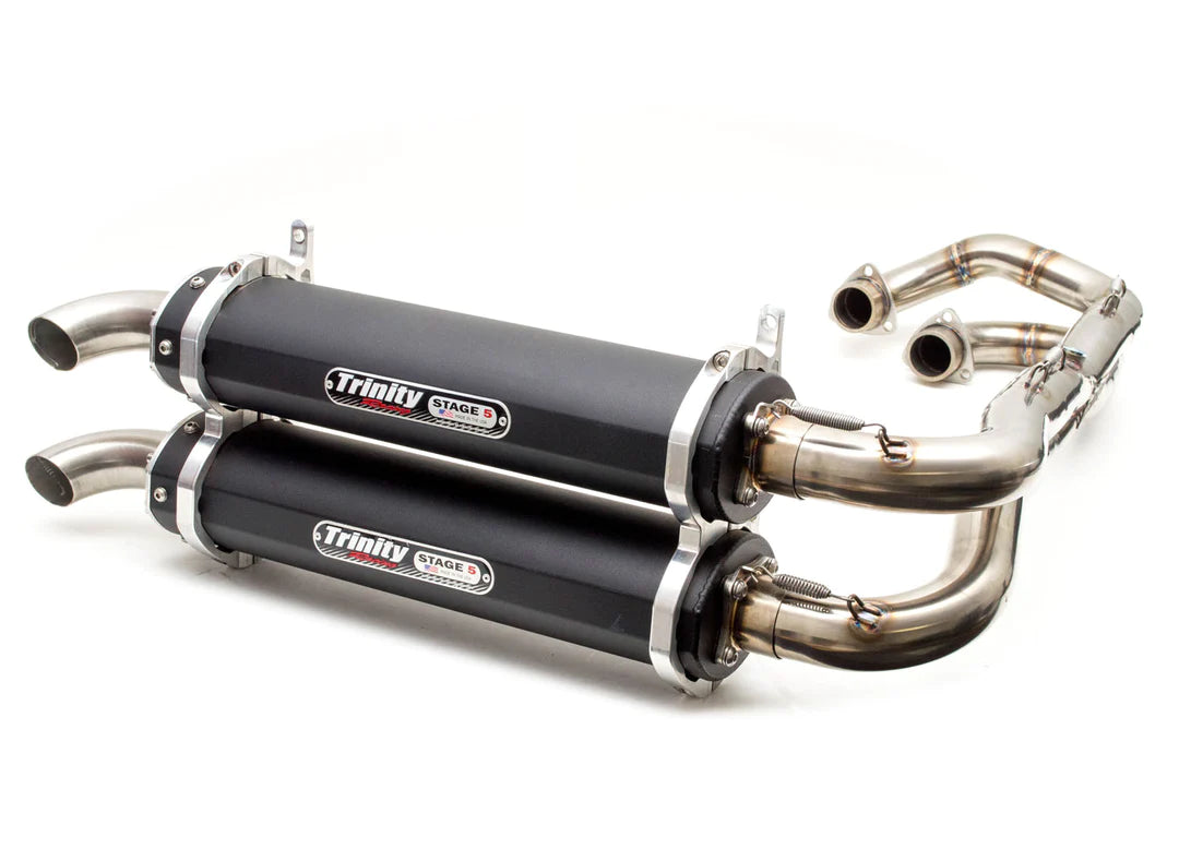 Trinity Racing Dual Full Exhaust for Polaris General 1000/1000 S