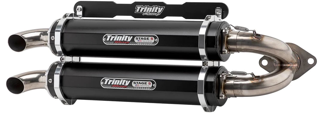 Trinity Racing Slip-On Exhaust for Polaris RZR RS1