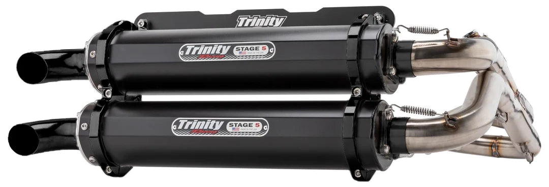 Trinity Racing Dual Full Exhaust for Polaris RZR RS1