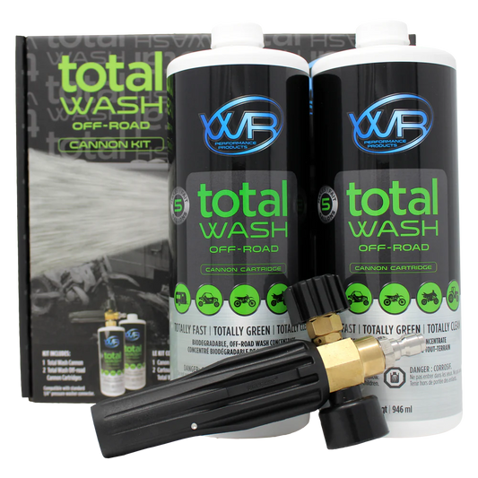 WR Performance Products Total Wash Off-Road Cannon Kit WRTW0003