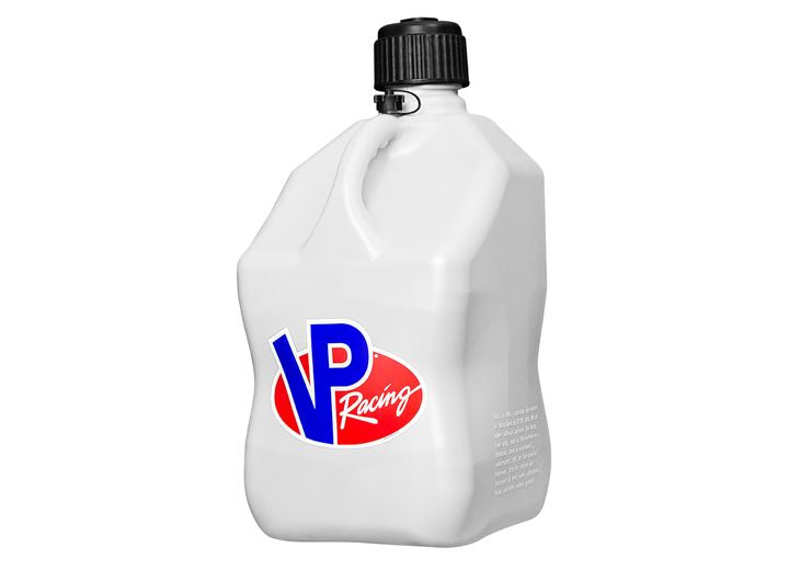 VP Racing 5.5 Gallon Square Motorsports Container - White
