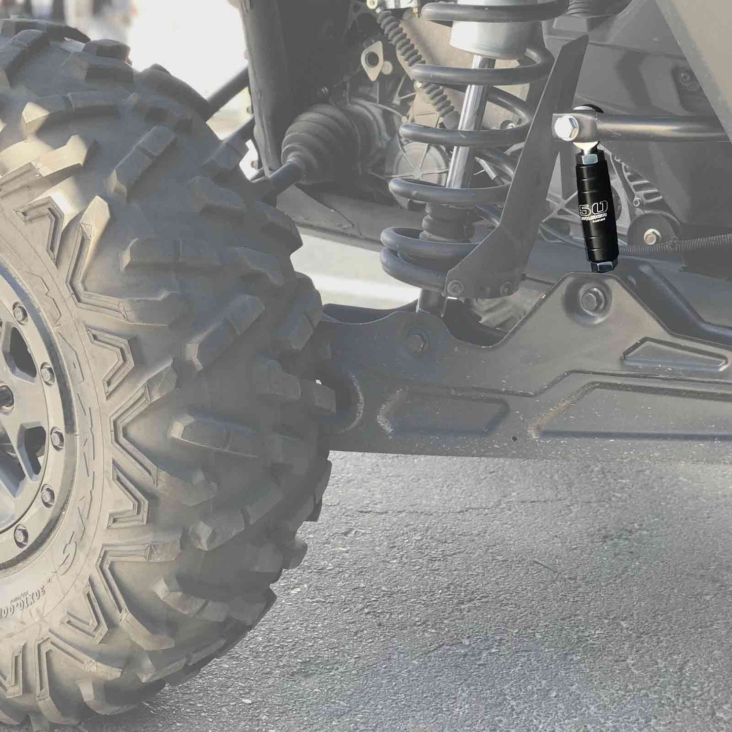 50 Caliber Racing Billet Rear Sway Bar Links for Can-Am Maverick X3
