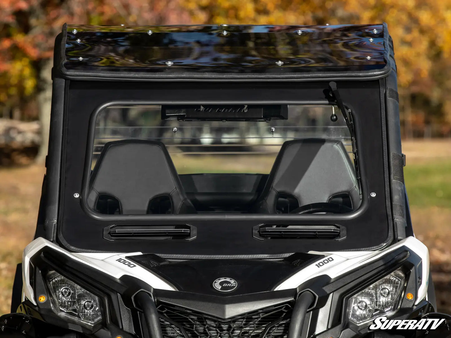 SuperATV Glass Windshield - Can Am Maverick Trail