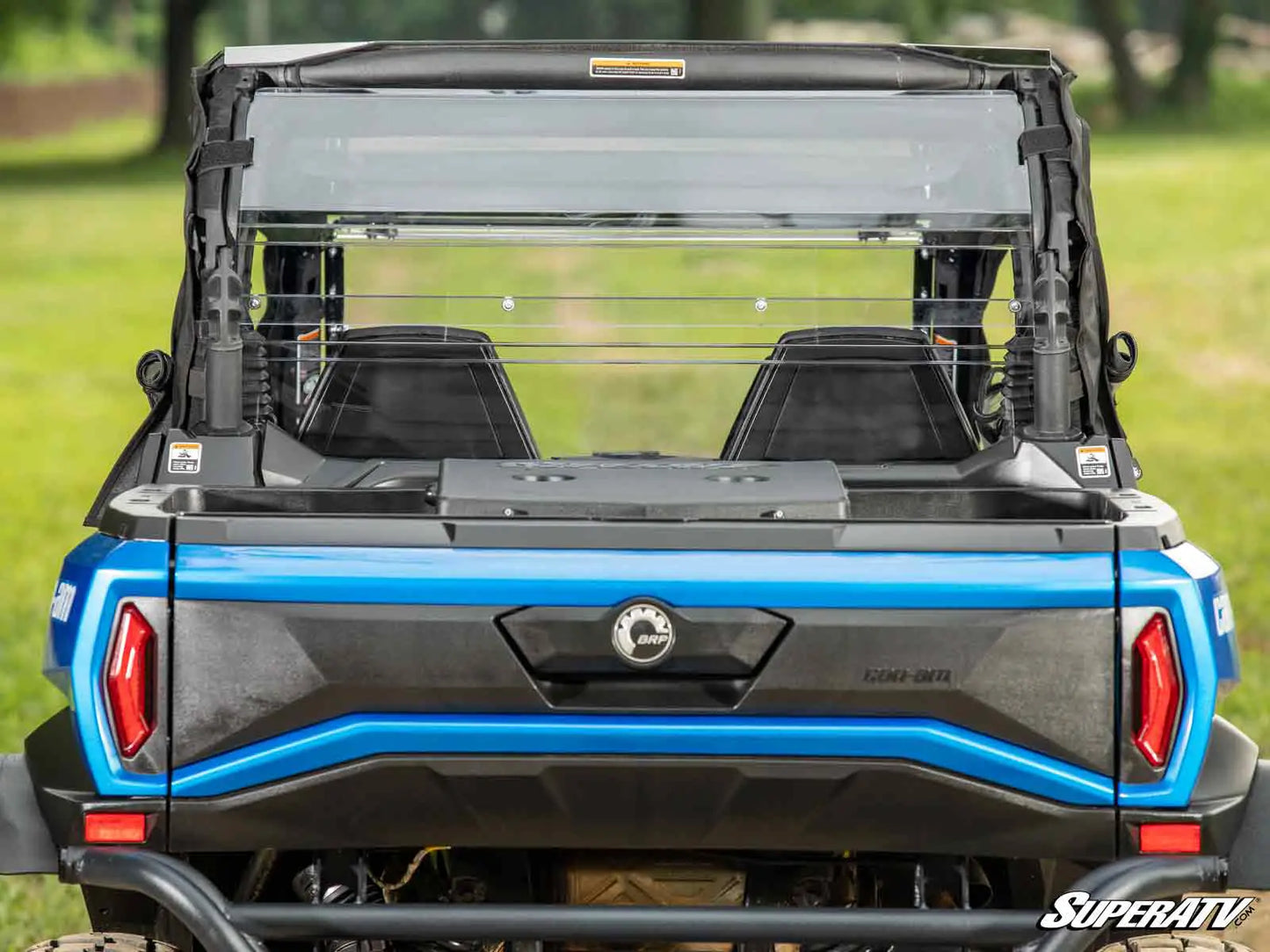 SuperATV Can Am Commander Rear Windshield