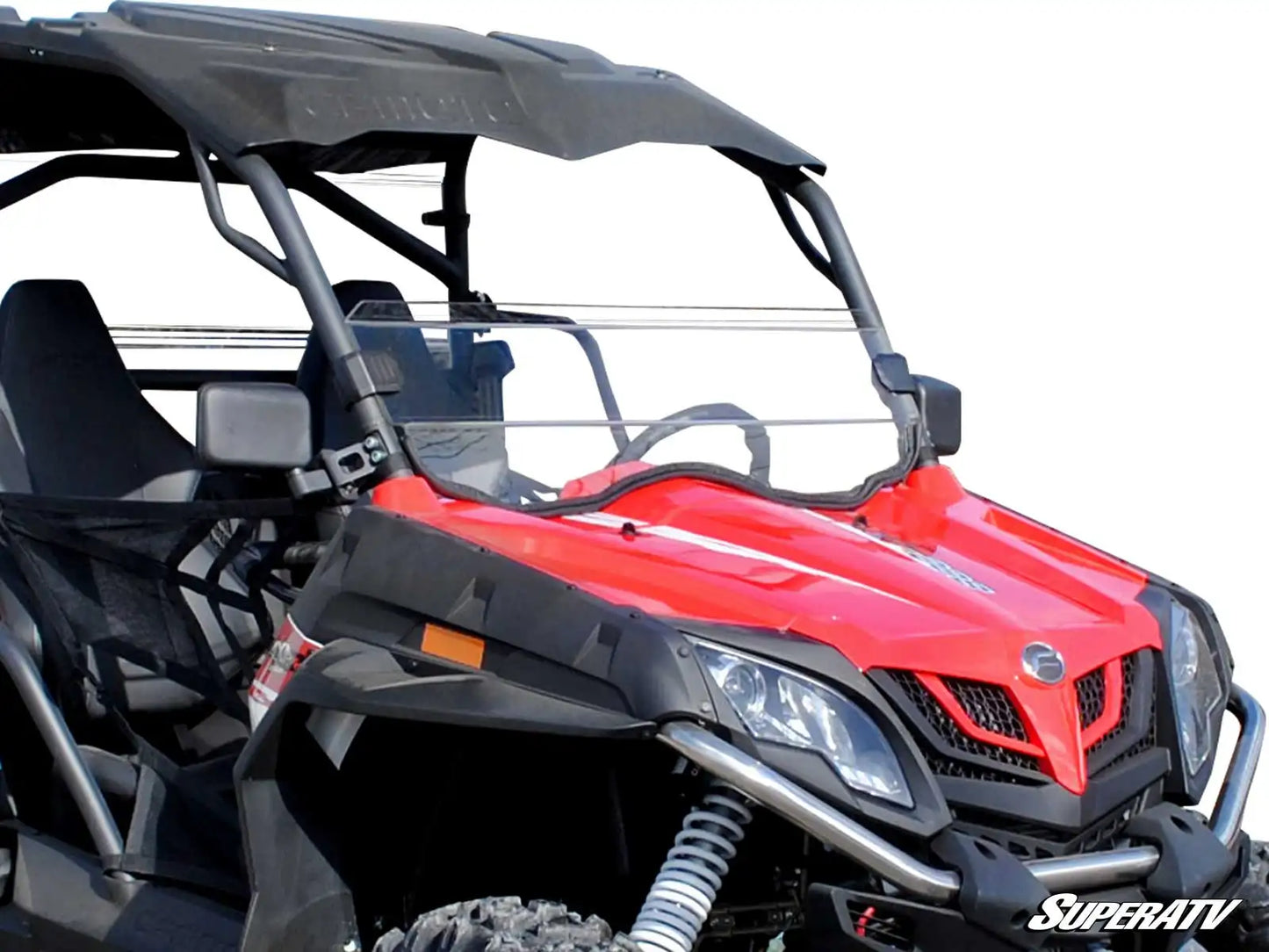 SuperATV CFMOTO Force 800 Scratch-Resistant Half Windshield