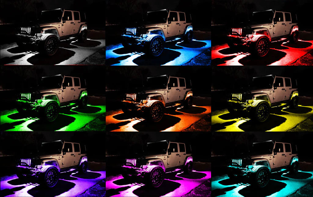Oracle Lighting Colorshift RGB Rock Light Kit