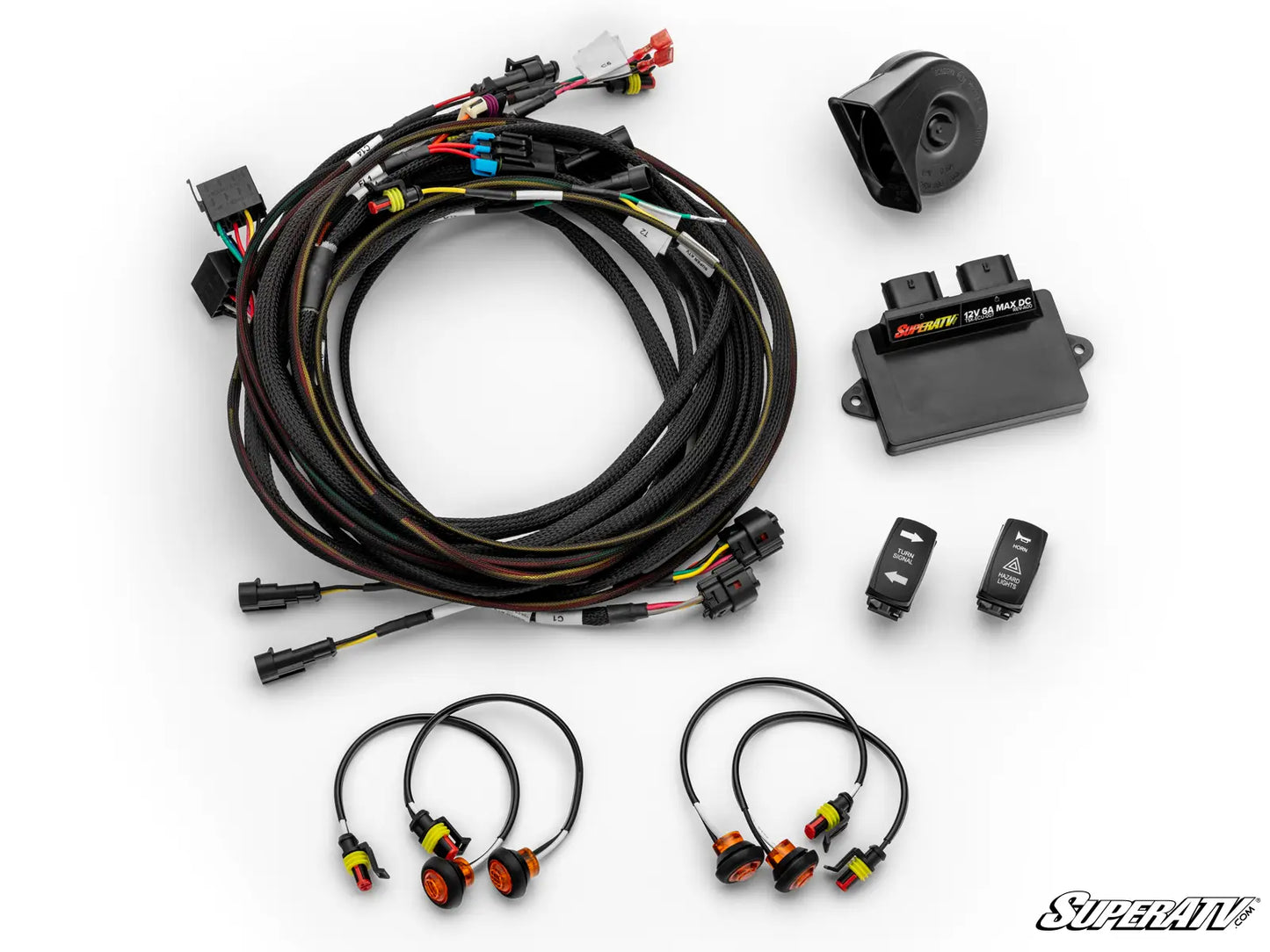SuperATV Self-Cancelling Turn Signal Kit for 2021+ Can-Am Commander Max