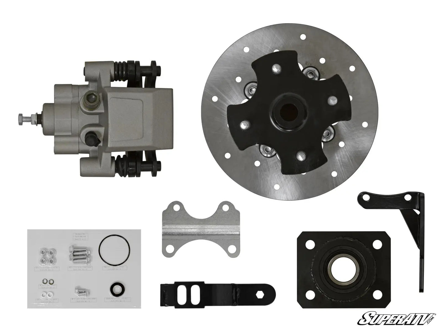SuperATV Rear Disc Brake Kit - Honda Utility ATV