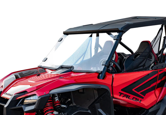 SuperATV Scratch Resistant Polycarbonate Windshield - Honda Talon
