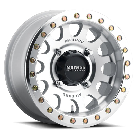 Method Race Wheels 15x7 MR401 Beadlock UTV 6x5.5 Offset +38 Raw