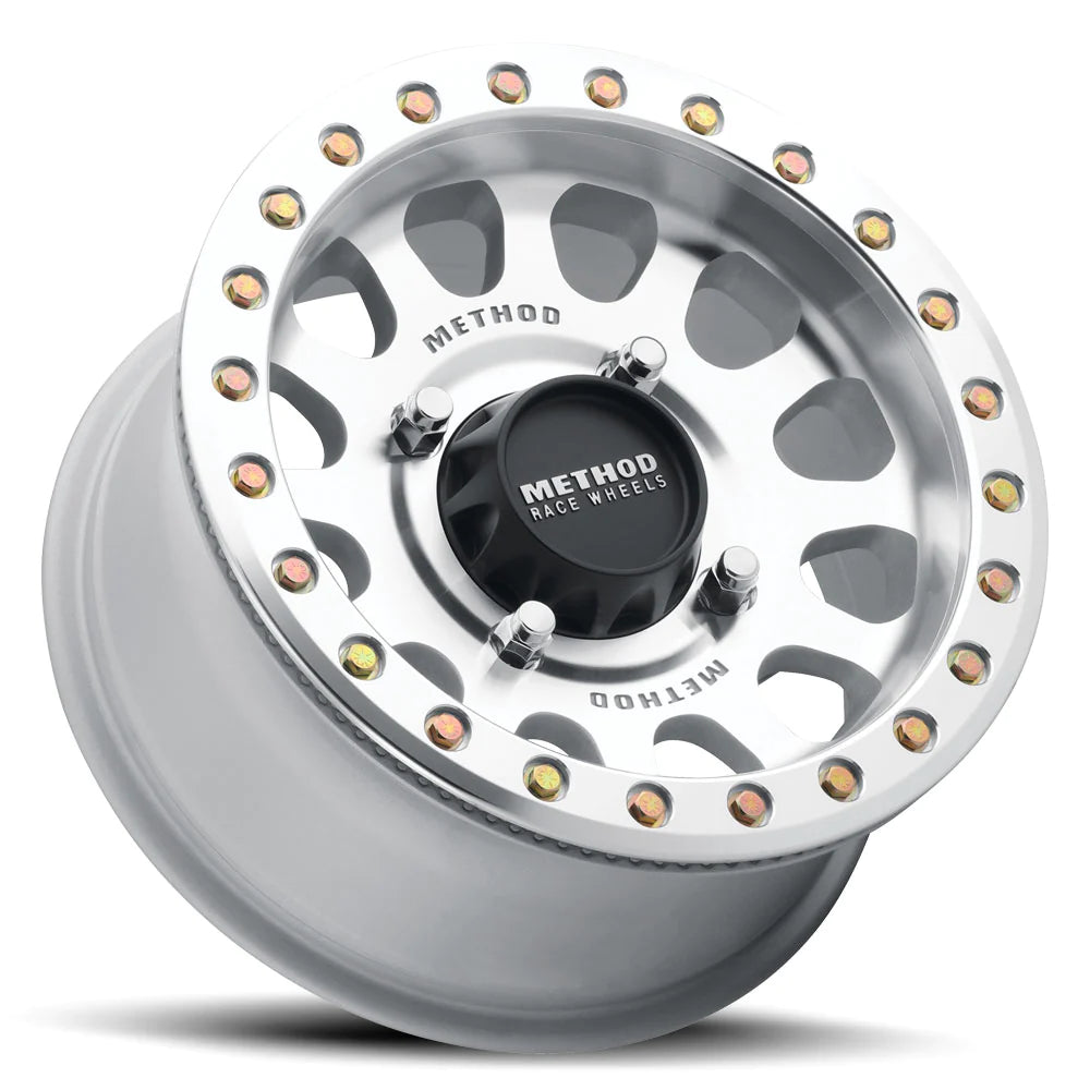 Method Race Wheels 15x7 MR401 Beadlock UTV 6x5.5 Offset +38 Raw