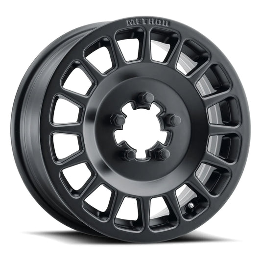 Method Race Wheels 15x6 MR407 Bead Grip UTV 6x5.5 Offset +51 Matte Black