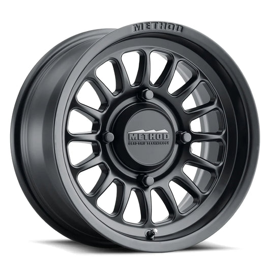 Method Race Wheels 15x7 MR411 UTV Bead Grip 6x5.5 Offset +38 Matte Black