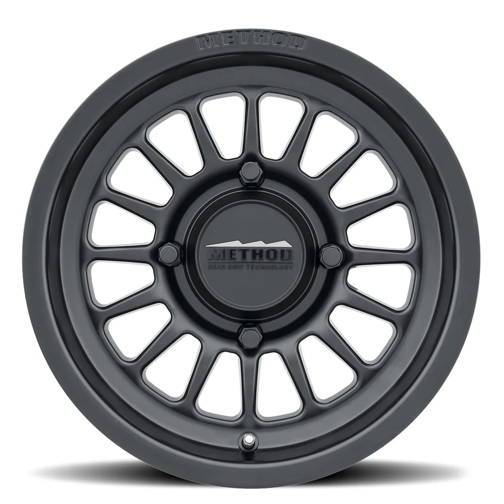Method Race Wheels 15x7 MR411 UTV Bead Grip 6x5.5 Offset +38 Matte Black