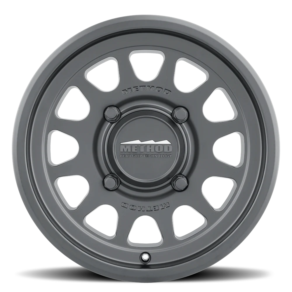 Method Race Wheels 15x7 MR414 UTV Bead Grip 6x5.5 Offset +38 Matte Black