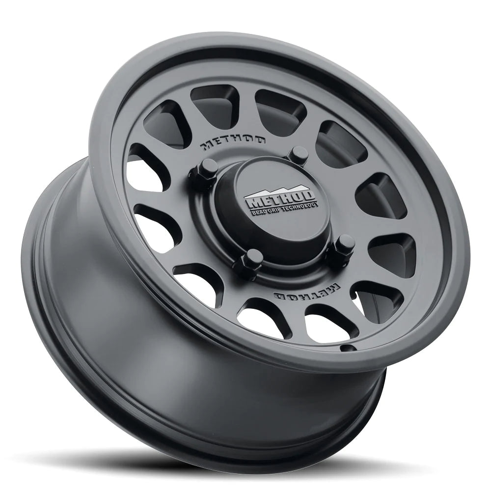 Method Race Wheels 15x10 MR414 UTV Bead Grip 6x5.5 Offset +25 Matte Black