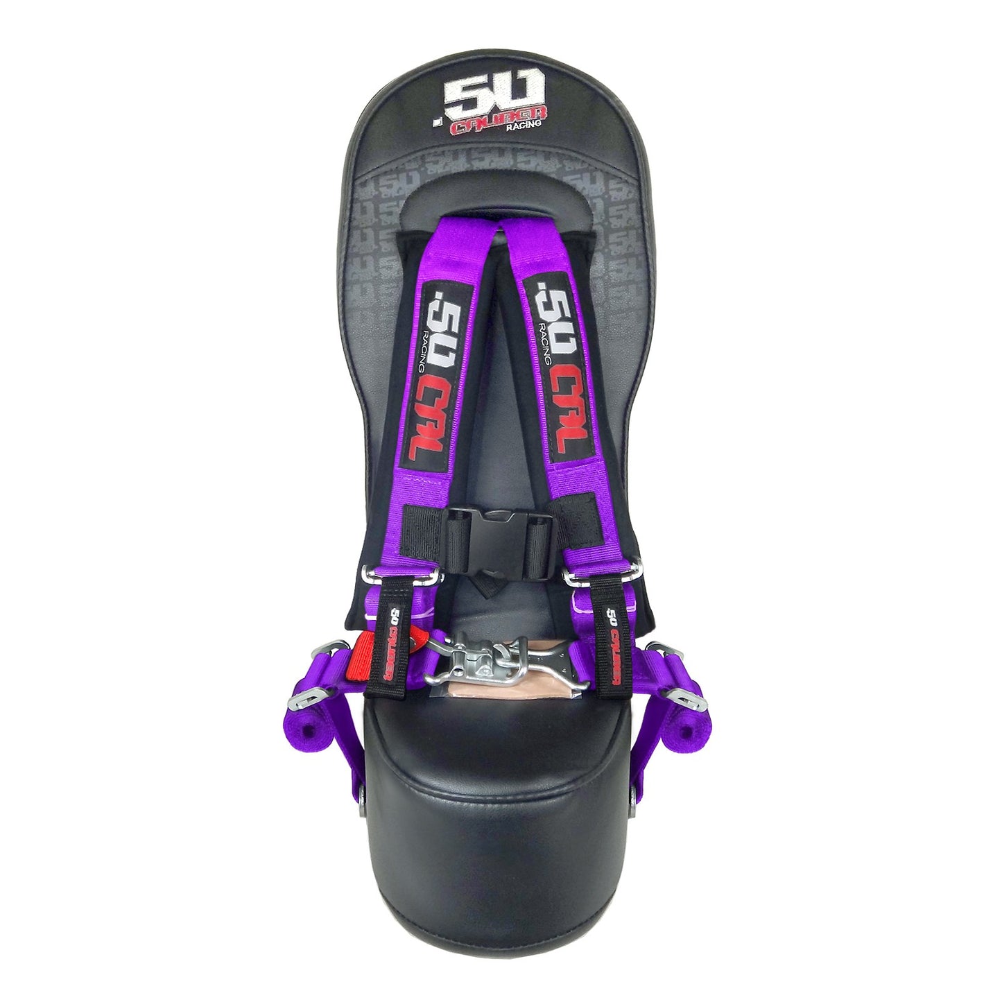 50 Caliber Racing Child Bump Seat W/ Harness for Polaris General 4 Seat