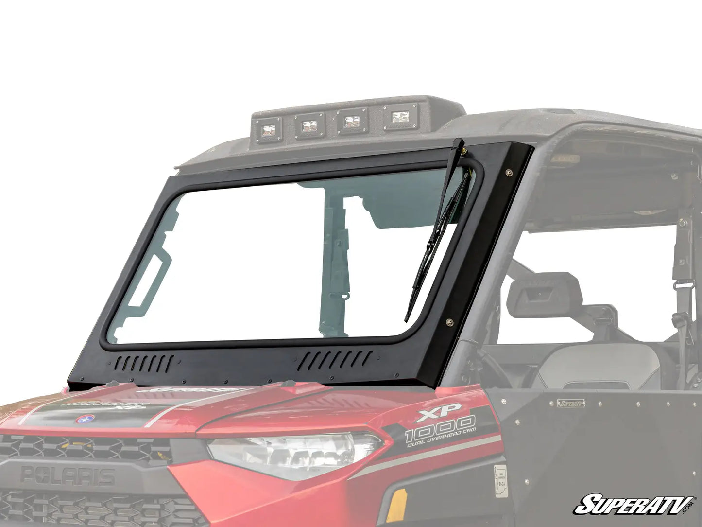 SuperATV Glass Windshield - Polaris Ranger XP1000