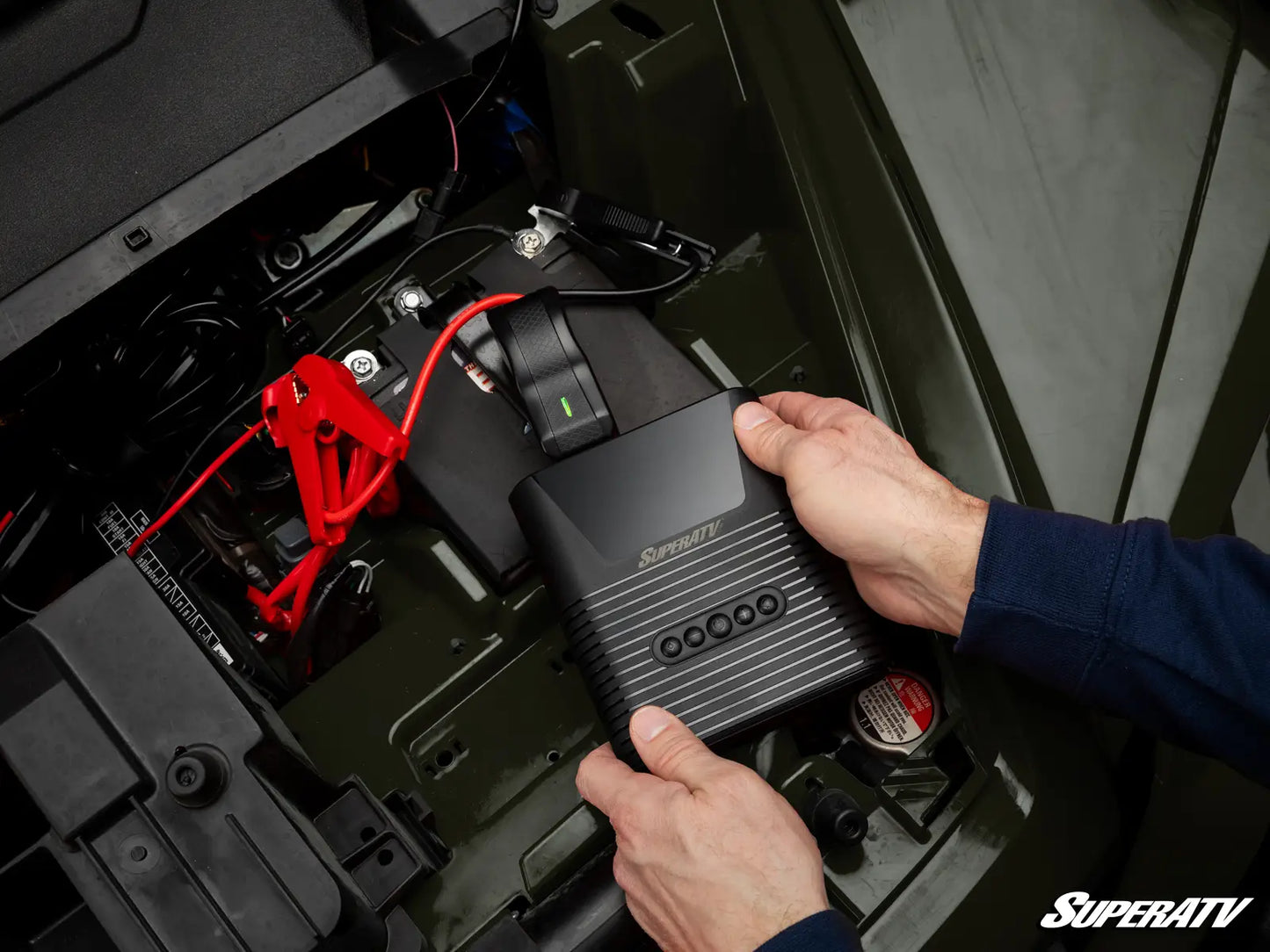 SuperATV Jump Starter with Air Compressor