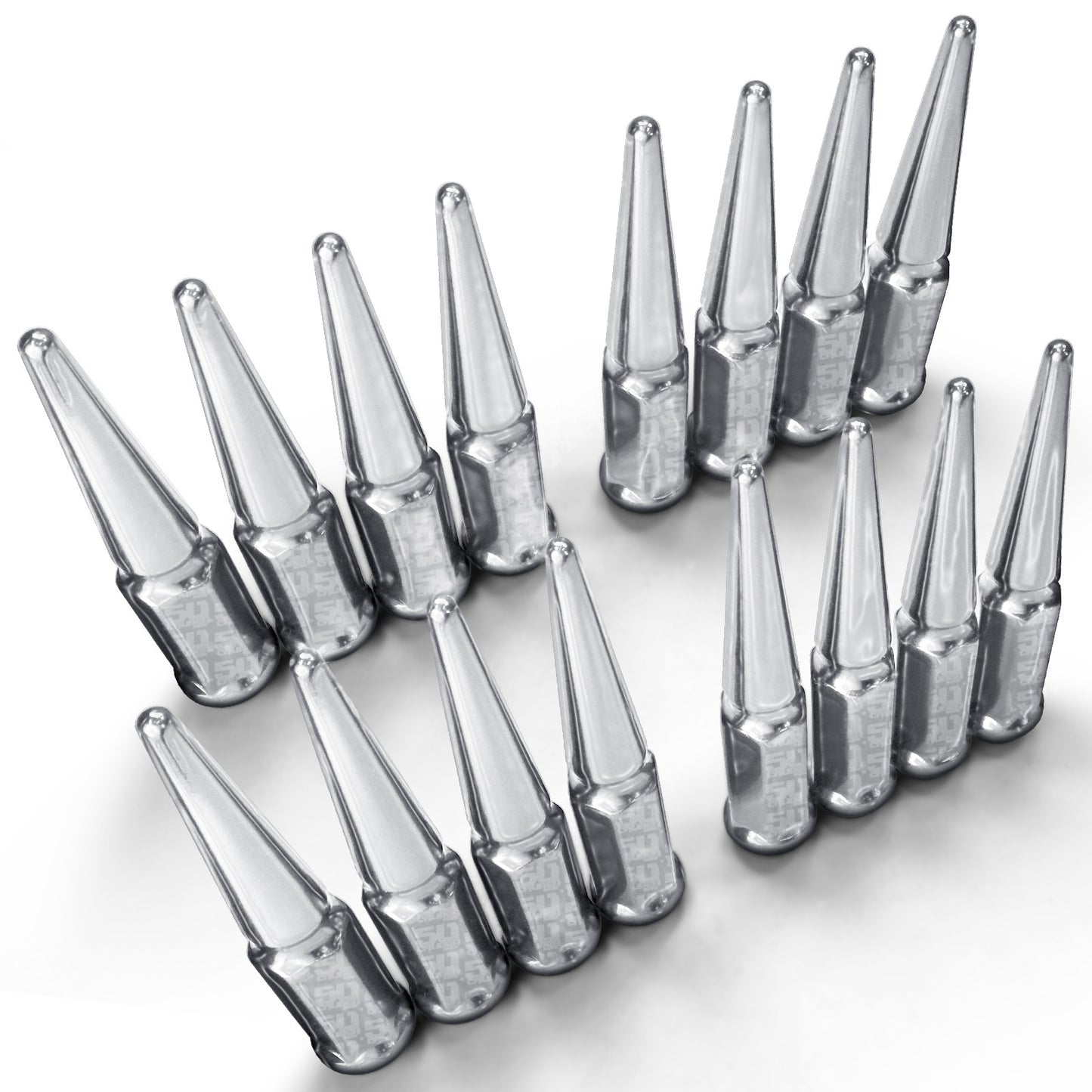 50 Caliber Racing Spiked Lug Nuts