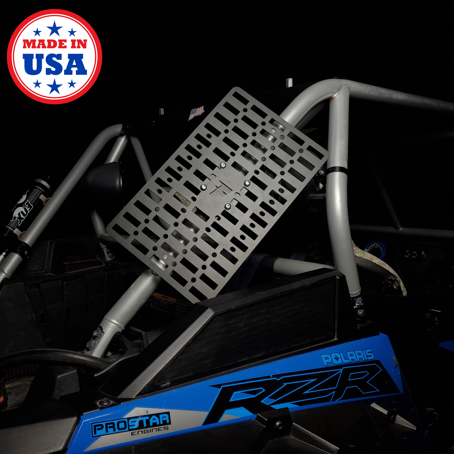 FastLab UTV Universal Tube Clamp Molle Plate