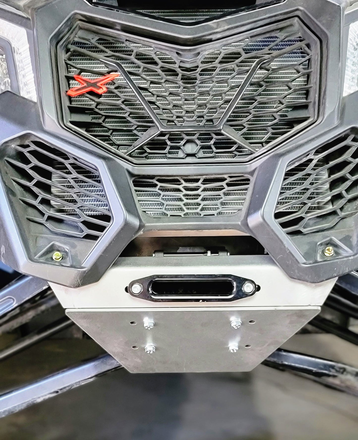 FastLab UTV PreRunner Winch Bumper Bulkhead for Can-Am Maverick X3